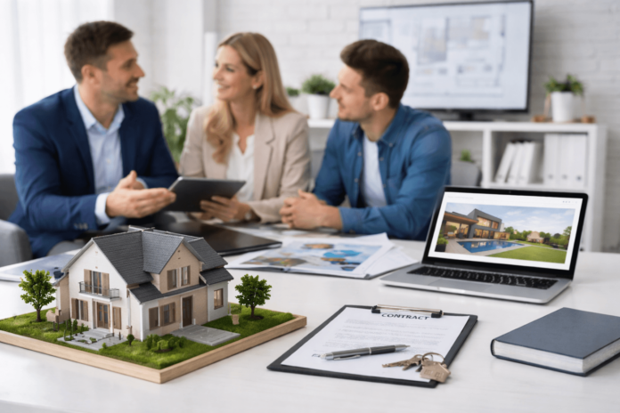 Nowoczesne biuro nieruchomości